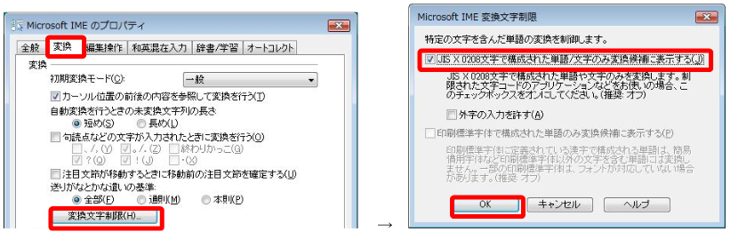 日本語フォントをJIS90 対応のフォントに変更（Vista/2008）