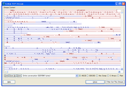 SMBのTCPストリーム