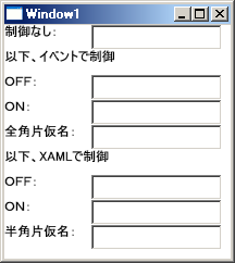 IME制御